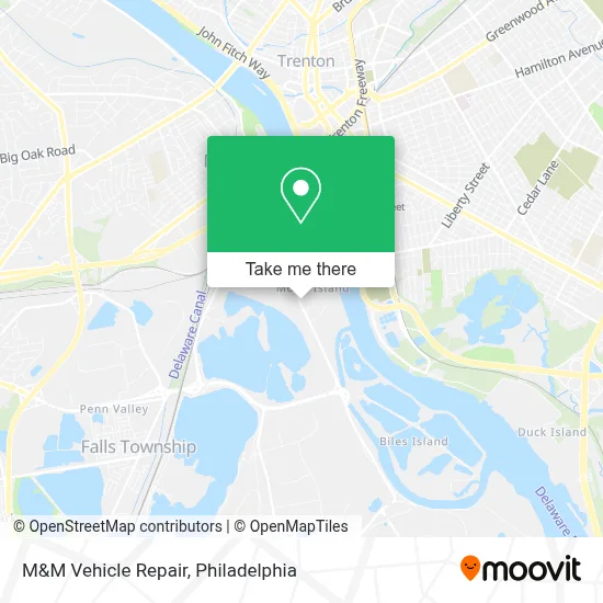 M&M Vehicle Repair map