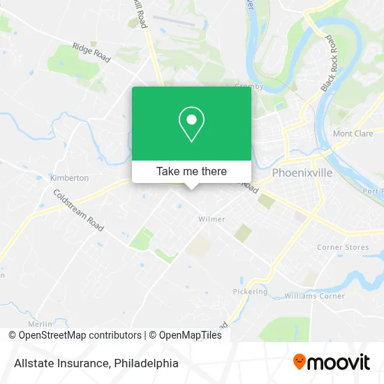 Allstate Insurance map
