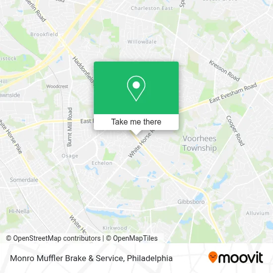 Monro Muffler Brake & Service map