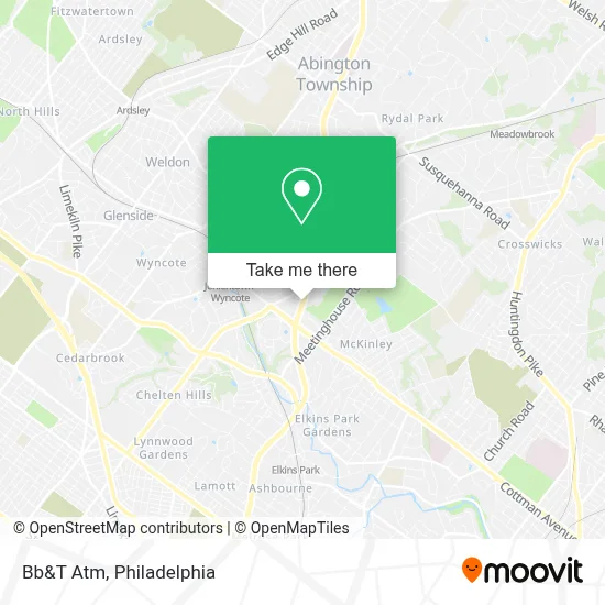 Bb&T Atm map