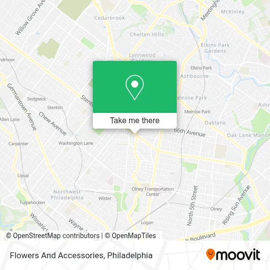 Flowers And Accessories map