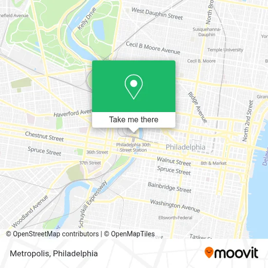 Metropolis map