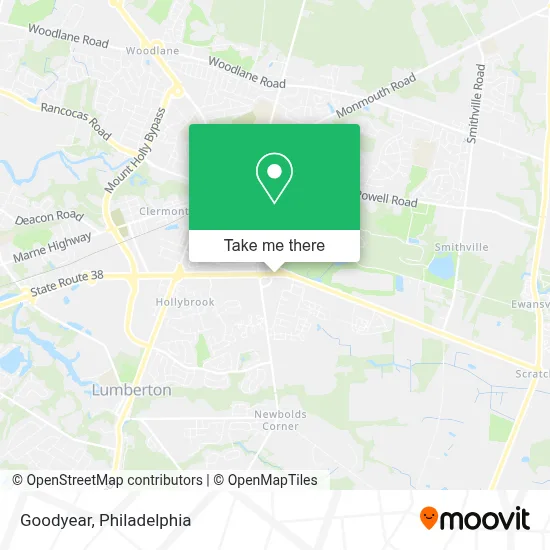 Goodyear map