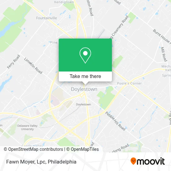 Fawn Moyer, Lpc map