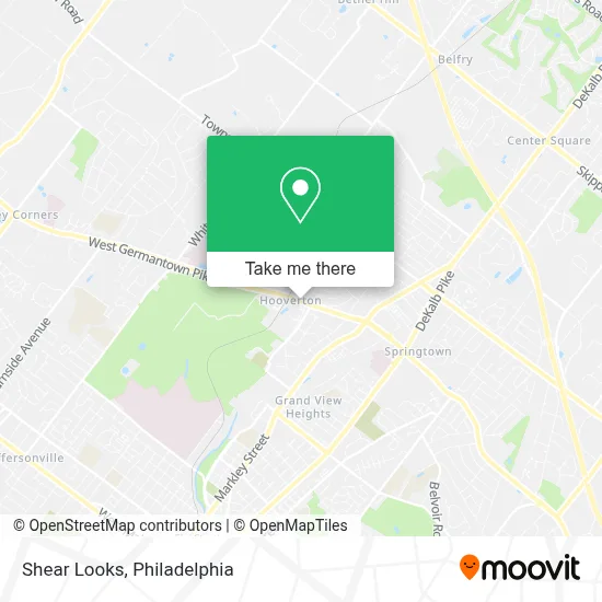 Shear Looks map