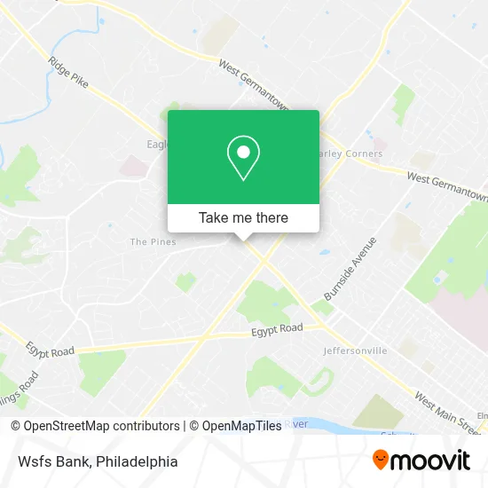 Wsfs Bank map