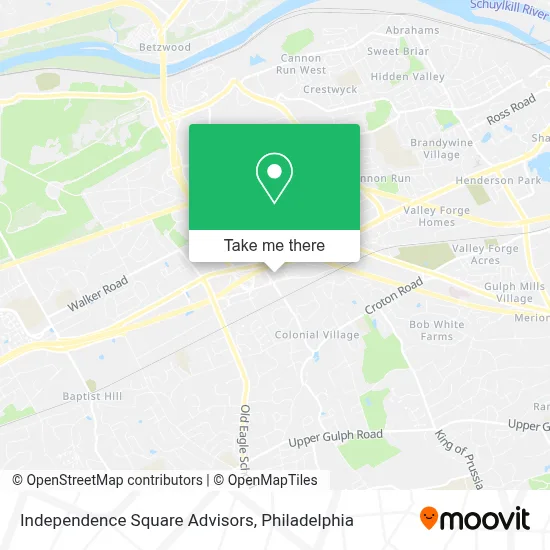 Independence Square Advisors map