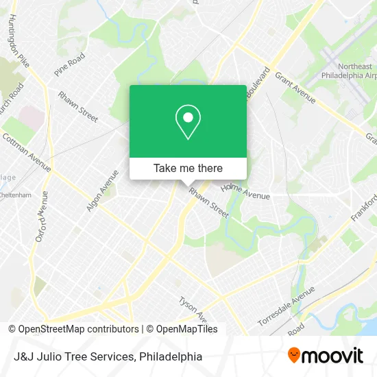 J&J Julio Tree Services map