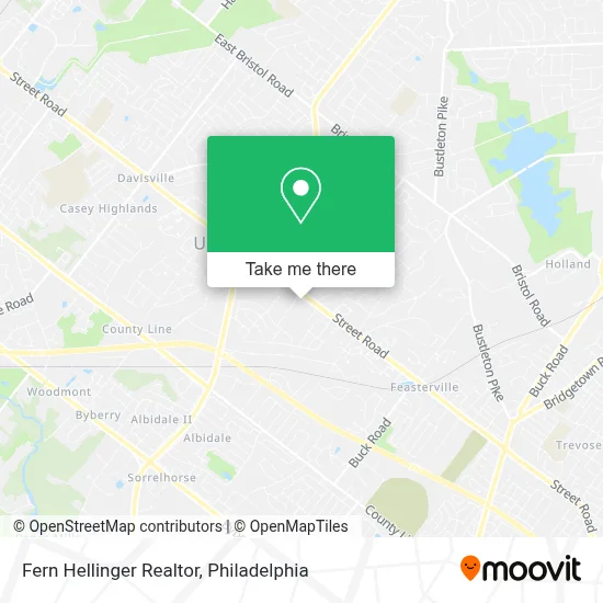 Fern Hellinger Realtor map