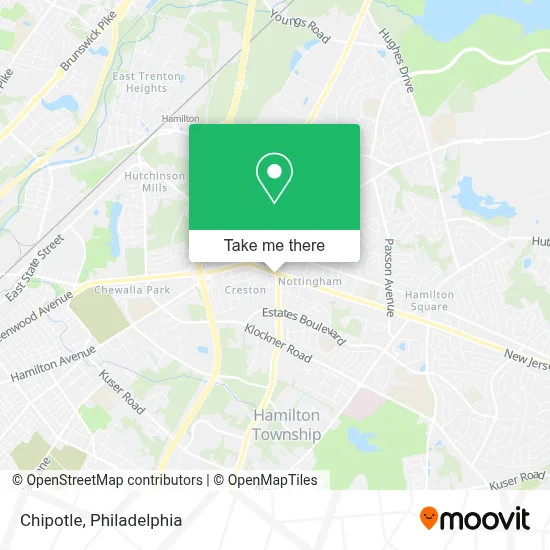 Chipotle map
