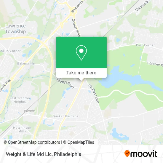 Weight & Life Md Llc map