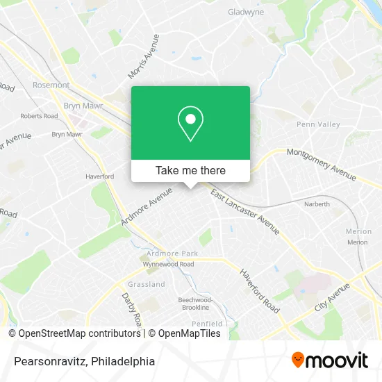 Pearsonravitz map