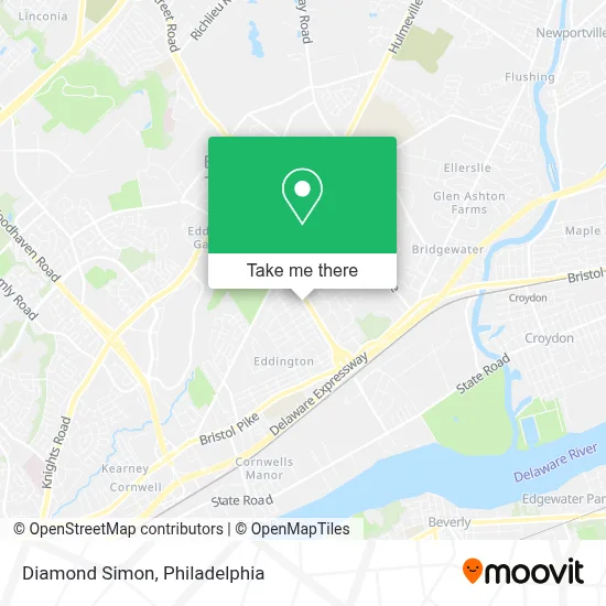 Diamond Simon map