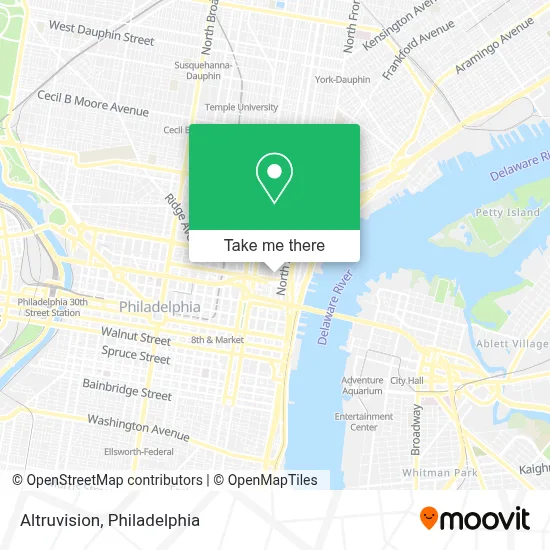 Altruvision map