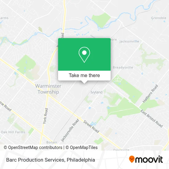 Barc Production Services map