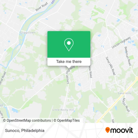 Sunoco map