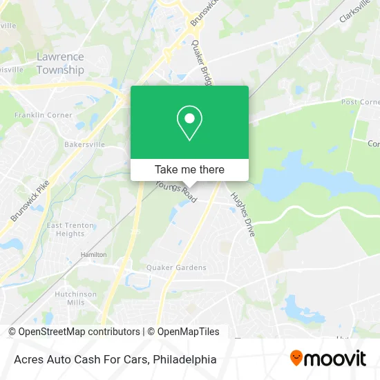 Acres Auto Cash For Cars map
