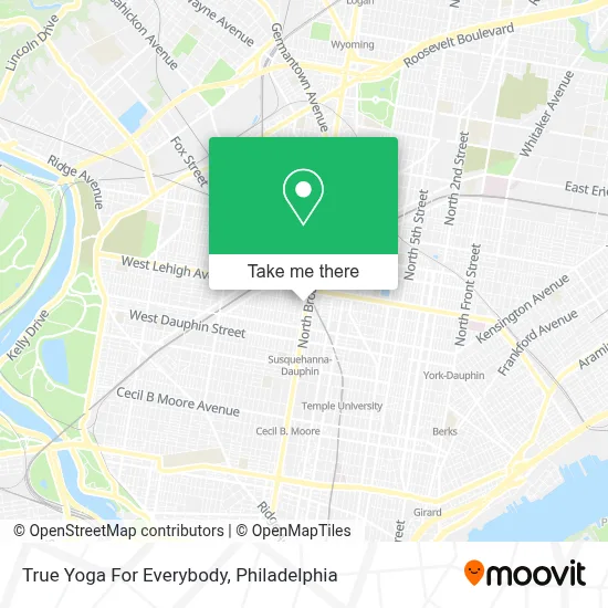 True Yoga For Everybody map