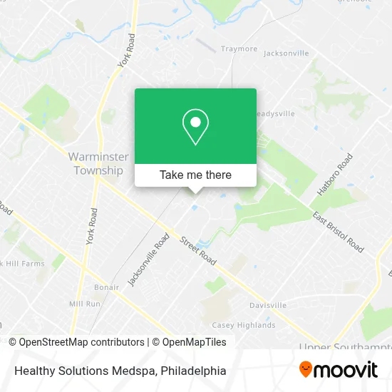 Healthy Solutions Medspa map