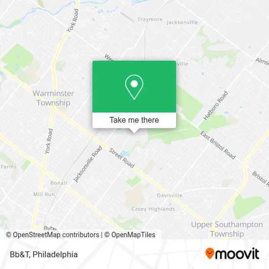 Bb&T map