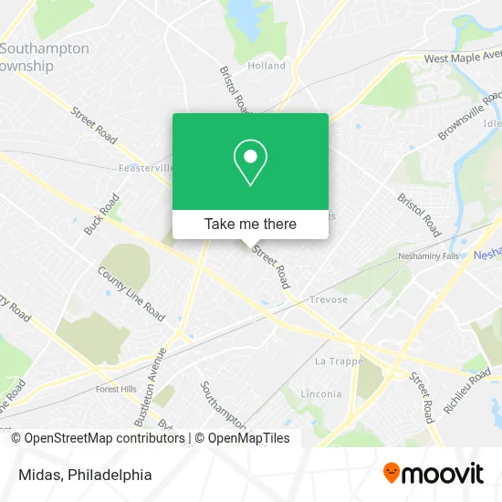 Midas map