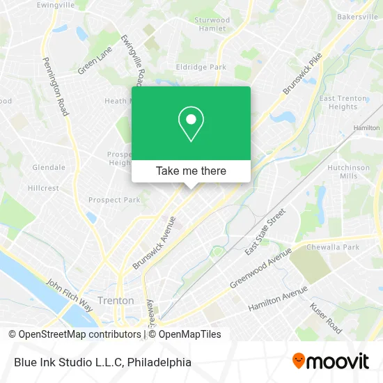 Blue Ink Studio L.L.C map