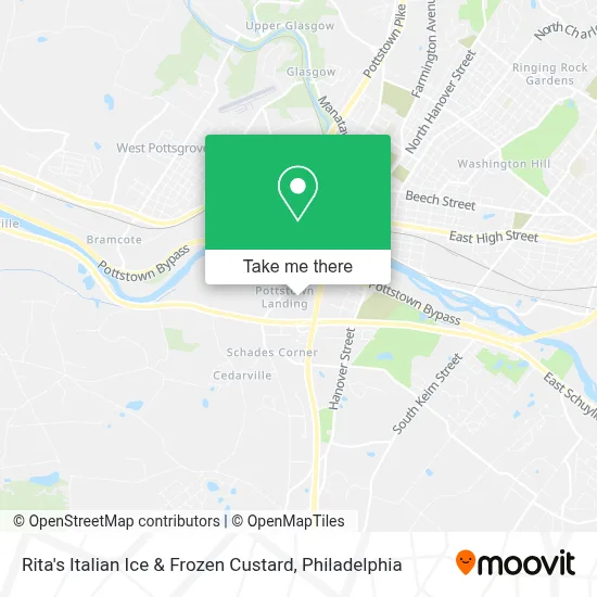 Rita's Italian Ice & Frozen Custard map