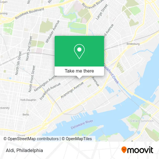 Aldi map