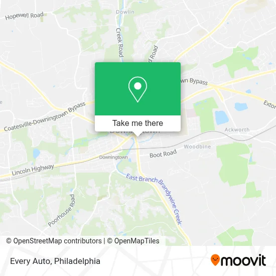 Every Auto map
