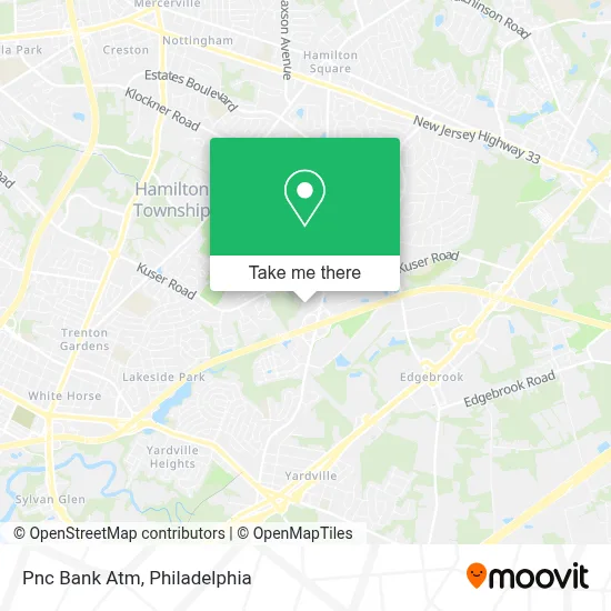 Pnc Bank Atm map