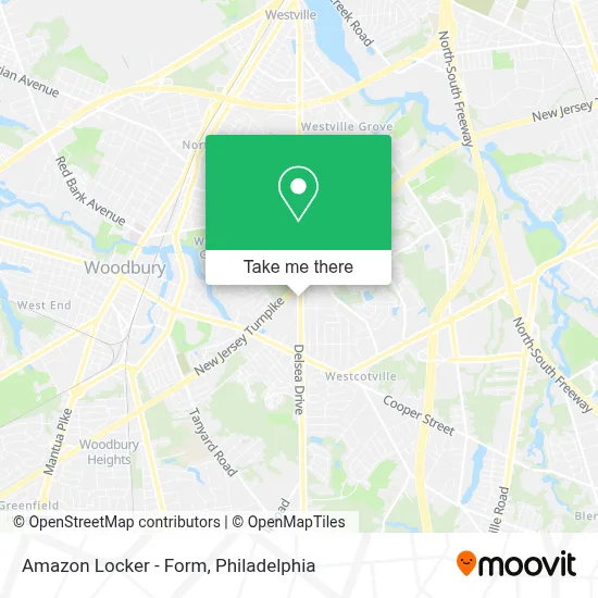 Amazon Locker - Form map