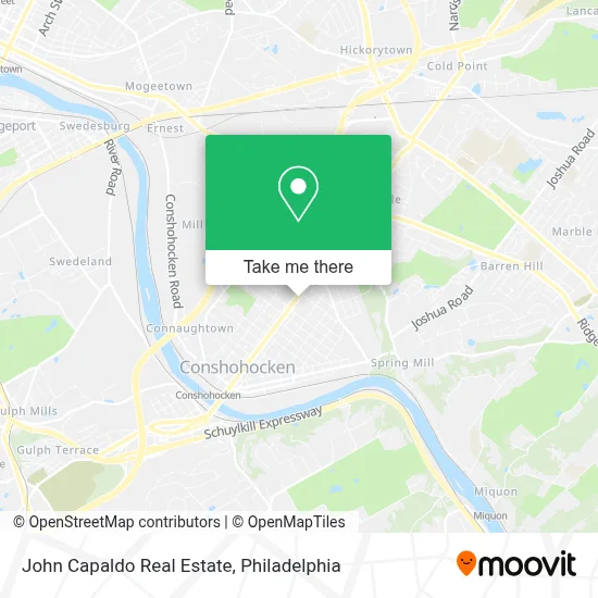 John Capaldo Real Estate map