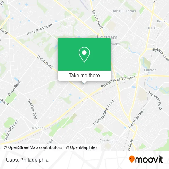 Usps map