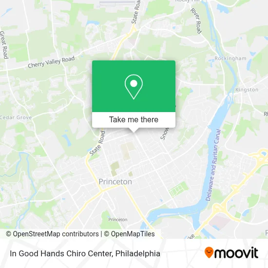 In Good Hands Chiro Center map