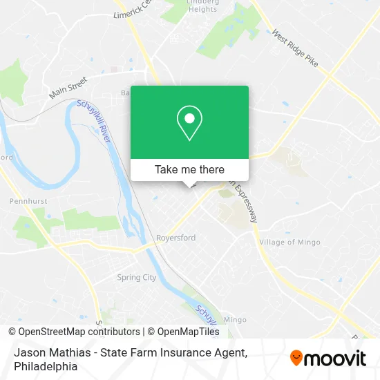 Jason Mathias - State Farm Insurance Agent map