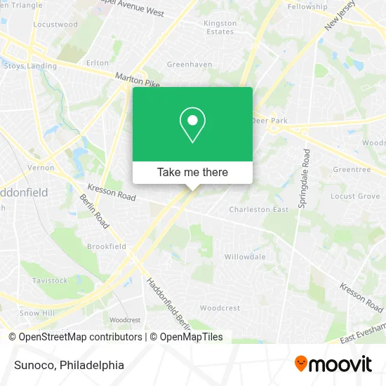 Sunoco map