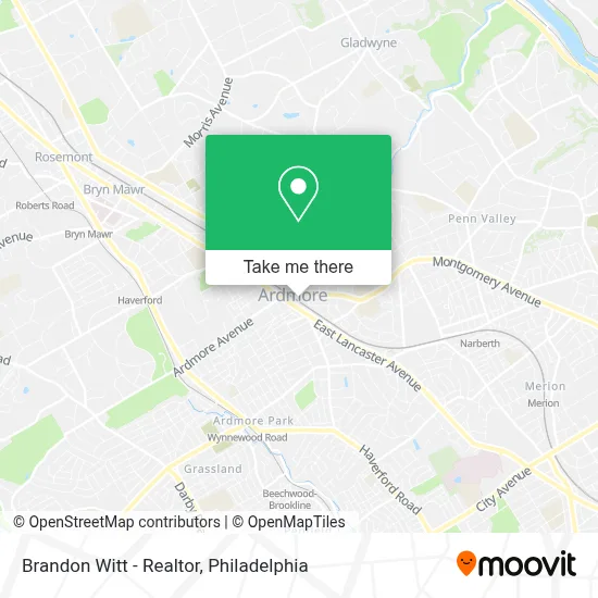 Brandon Witt - Realtor map