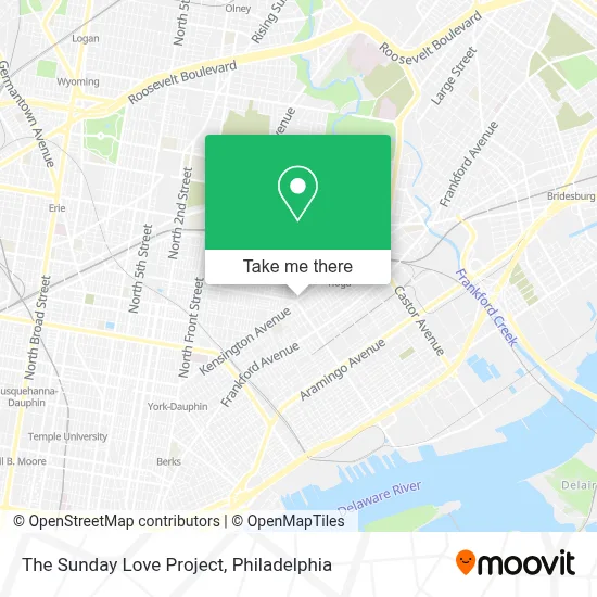 The Sunday Love Project map