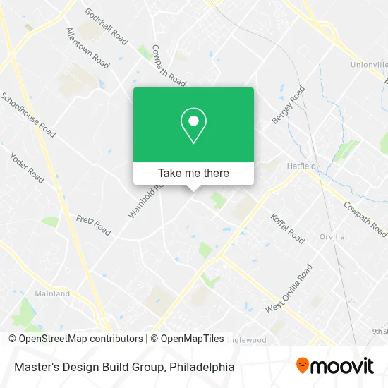 Master's Design Build Group map