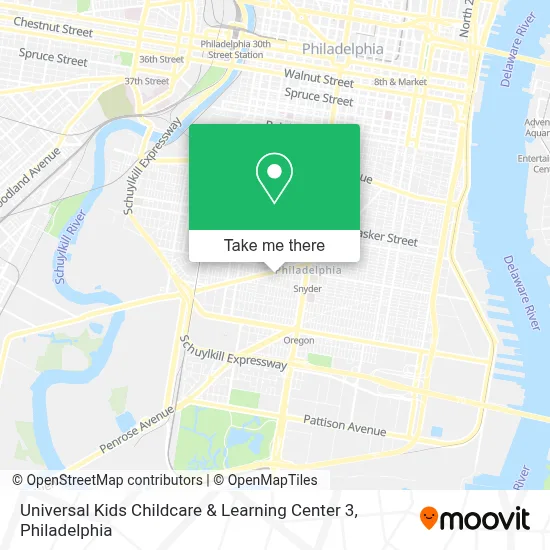 Universal Kids Childcare & Learning Center 3 map