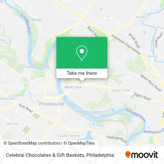 Celebrai Chocolates & Gift Baskets map