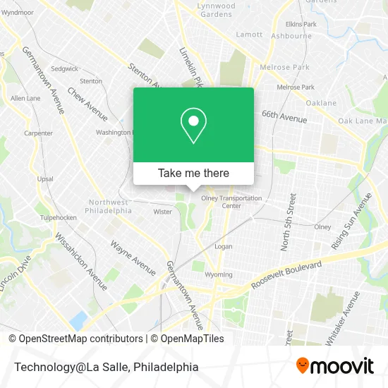 Technology@La Salle map
