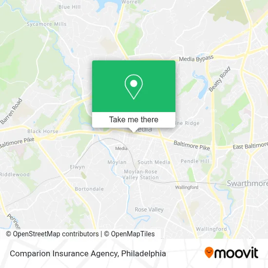 Comparion Insurance Agency map
