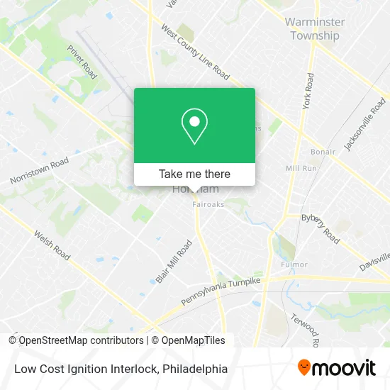 Low Cost Ignition Interlock map