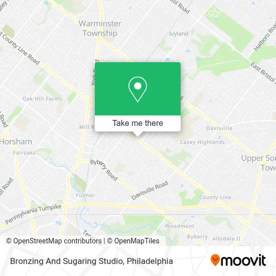 Bronzing And Sugaring Studio map