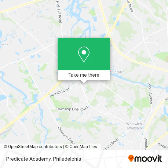 Predicate Academy map