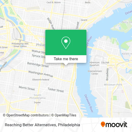 Reaching Better Alternatives map