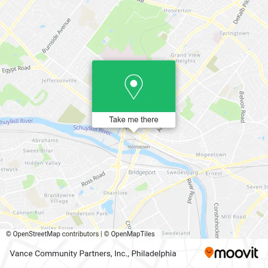 Vance Community Partners, Inc. map