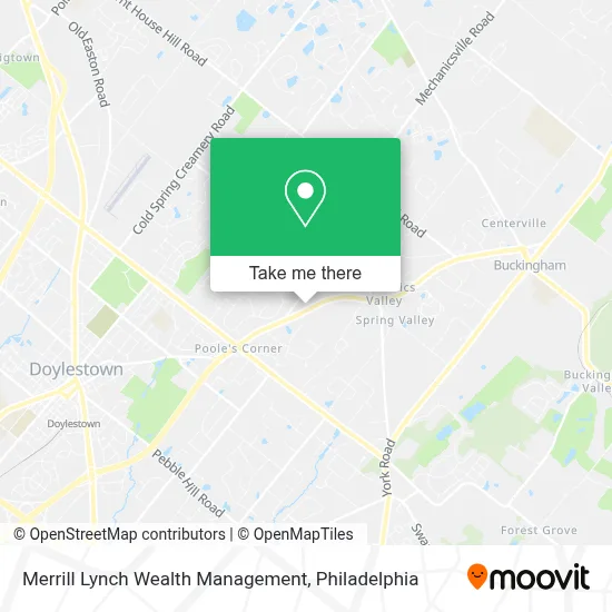 Merrill Lynch Wealth Management map