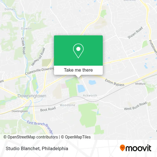 Studio Blanchet map
